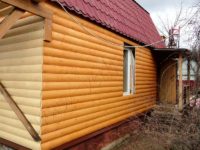 Чем покрыть блок хаус снаружи дома?