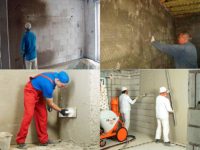 Чем штукатурить пеноблоки внутри дома?