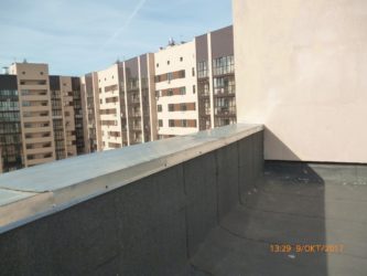 Чем закрыть парапет на крыше?