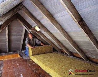 Чем закрыть утеплитель на чердаке?