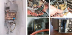 Гудит газовая колонка что делать?
