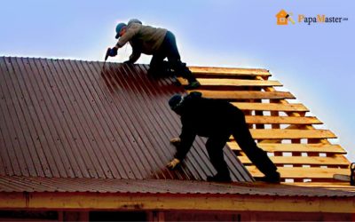 Как перекрыть старую крышу профнастилом?
