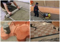 Как положить плитку во дворе своими руками?