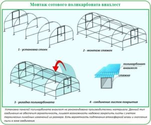 Как правильно класть поликарбонат?