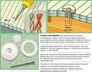 Как правильно крепить поликарбонат?