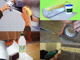 Как приклеить утеплитель к металлу?