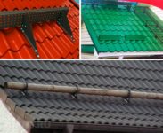 Как самому сделать снегозадержатели на крышу?