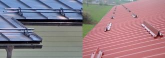 Как сделать снегозадержание на крыше из профнастила?