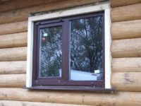 Как установить евроокно в деревянном доме?
