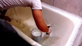 Как восстановить покрытие ванны в домашних условиях?