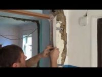 Как зашпаклевать дверной проем после установки двери?