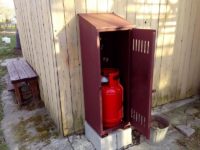 Можно ли ставить газовый баллон в доме?