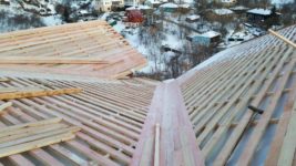 Обрешётка крыши под профнастил