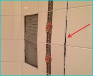 Отпала плитка в ванной что делать?