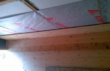 Пароизоляция потолка в деревянном доме какой лучше?