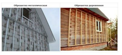 Шаг обрешетки под металлосайдинг