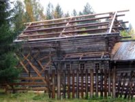 Слеговая конструкция крыши