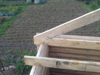 Стропила на баню своими руками из досок