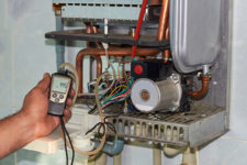 Упало давление в газовом котле что делать?