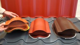 Вентиляция кровли из металлочерепицы