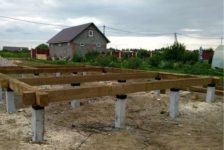 Забивные сваи для частного дома